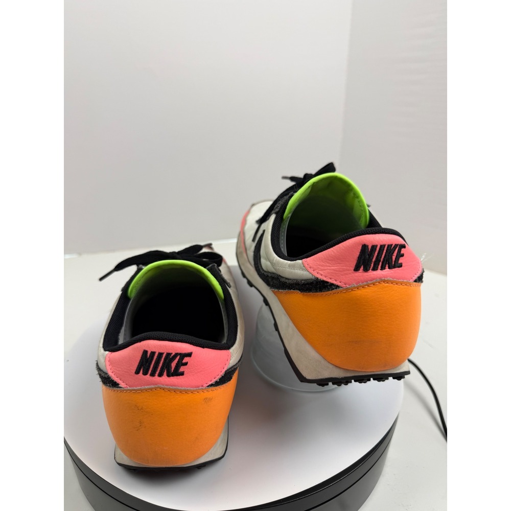 Nike Waffle Black Pink Lime Green Running Walking Tennis Shoe Sneakers Womens 10 - Picture 5 of 16